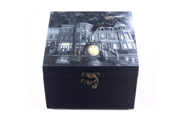 "Waiting For The Catbus" Treasure Box